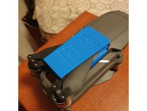 dji mavic 2 soutenir garde mannequin batterie réparé 3d print model - Mito3D