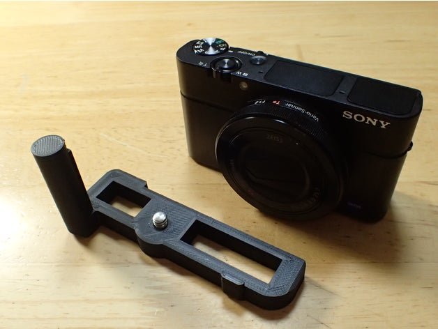 sony rx100 series grip camera digital 3D print model - Mito3D