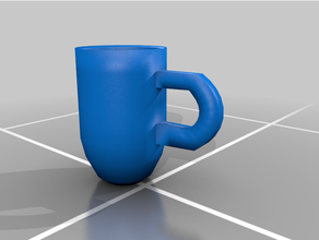 glass cup 3d print model - Mito3D
