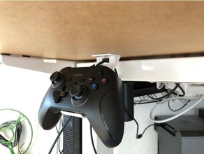 game controller holder desk csl gamecontroller screw 3d print model - Mito3D