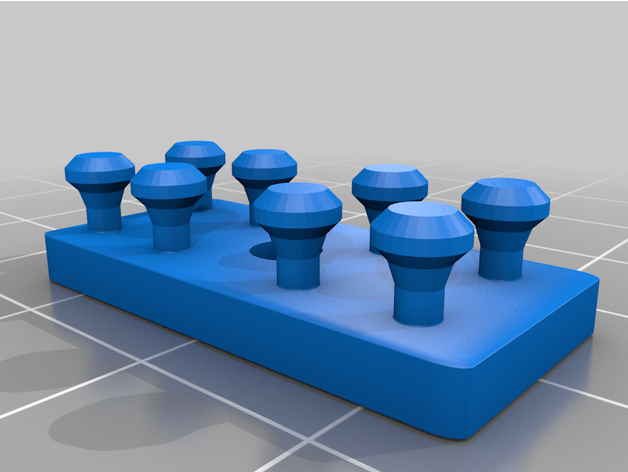Customizável cabo fechadura grampo suporte gestão personalizado escrivaninha organizador 3D print model - Mito3D