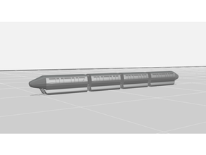 disney style monorail articulé printinplace jouet train tram 3d print model - Mito3D