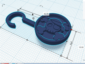 buton genişletici neşeli Roger 3d print model - Mito3D