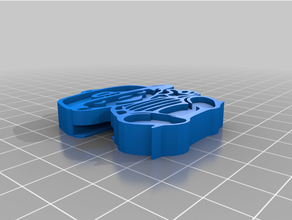 Mac moleiro narcótico geladeira magnético 3d print model - Mito3D