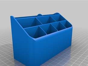 customized box obrganizer 3d print model - Mito3D