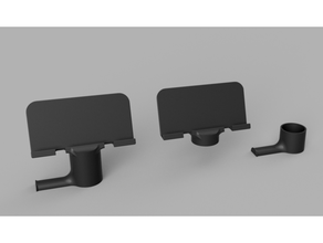 Kopfhörer Smartphone Tablette Halter Unterstützung Alesis Purpur Kit Trommel 3d print model - Mito3D