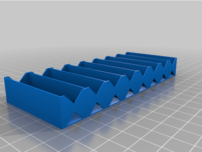customized battery holder 3d print model - Mito3D