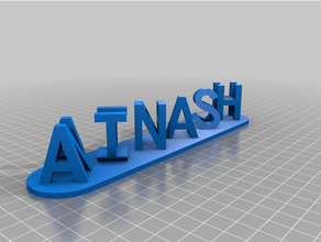 ainash customized 3d print model - Mito3D