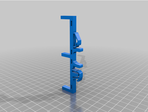 din Demiryolu Kulp destek Sonoff mini 3d print model - Mito3D