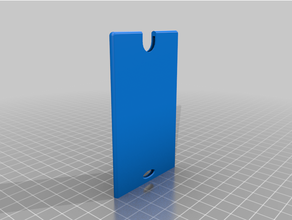 rfid cartão suporte chaveiro 3d print model - Mito3D