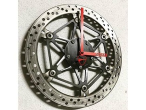 Ducati izlemek disk fren saat freni el eller geri dönüşüm duvar 3d print model - Mito3D