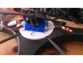 amewi amx51 drone center plate 3d print model - Mito3D
