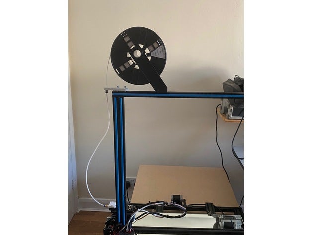 cr10 montare filamento alimentatore 3D print model - Mito3D