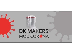 dk makers face shield 3d print model - Mito3D