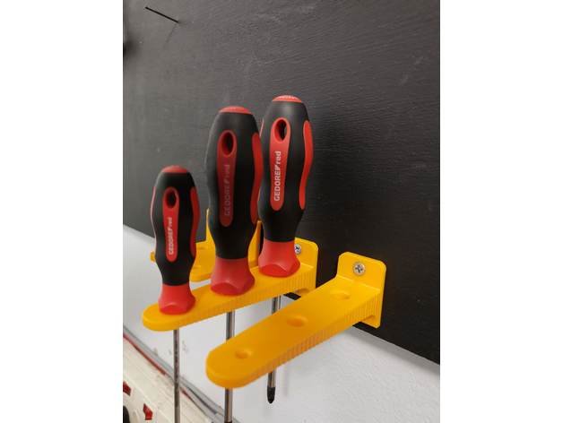gedore red screwdriver set holder 3D print model - Mito3D