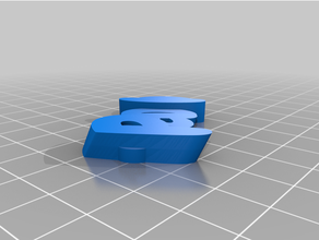 angepasst iamburny's v2 Text namejulie3 Schlüsselring Schlüsselanhänger 3d print model - Mito3D
