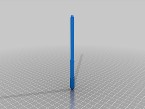 linear lightsaber pen bic light saber 3d print model - Mito3D