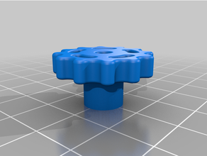 perilla tensor formulários cinto botão x 3d print model - Mito3D