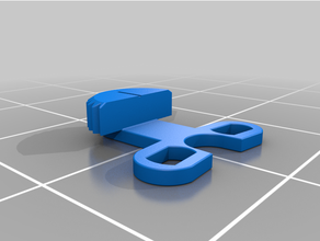 twinreflex alavanca obturador abertura 3d print model - Mito3D