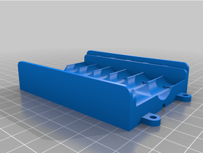 customized battery box 6 aa cells 3d print model - Mito3D