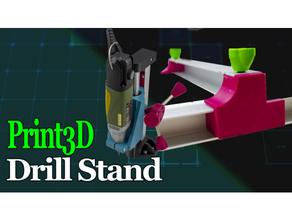 drill stand proxxon - bonus 3d print model - Mito3D