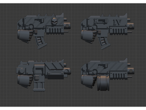 4th lejyon perçin tabancaları 3d print model - Mito3D