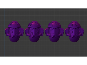 3rd legion mk4 helmets 3d print model - Mito3D