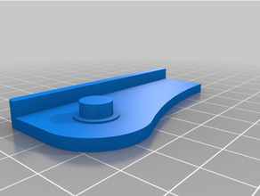 tush pequeña impresión volumen filamento carrete soporte 3d print model - Mito3D
