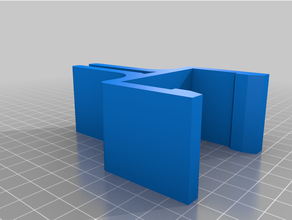 Klemme halt Plexiglas 3d print model - Mito3D