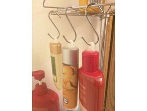 gabinetto trattare loop Accessori accessorio ganci cremagliera shampoo tenere titolare supporto doccia asciugamano gancio parete 3d print model - Mito3D