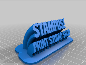 Stampus podridão personalizado 3d print model - Mito3D