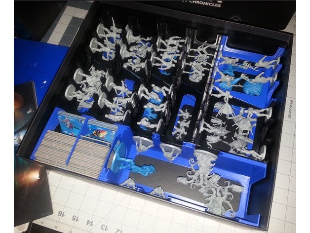 batman Gotham cidade crônicas s2 organizador 3D print model - Mito3D