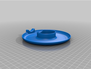 espresso tamping tray breville roma tamping-station 3d print model - Mito3D