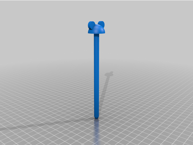 Topolino topo penna orecchie 3D print model - Mito3D