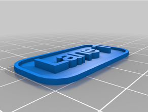 lane 1 customized 3d print model - Mito3D