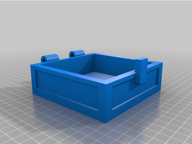 minecraft chest piggy bank bank chest minecraft piggy piggybank piggy bank 3D print model - Mito3D