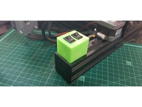 2040 perfil 2 modelo interruptor caixa 3d print model - Mito3D