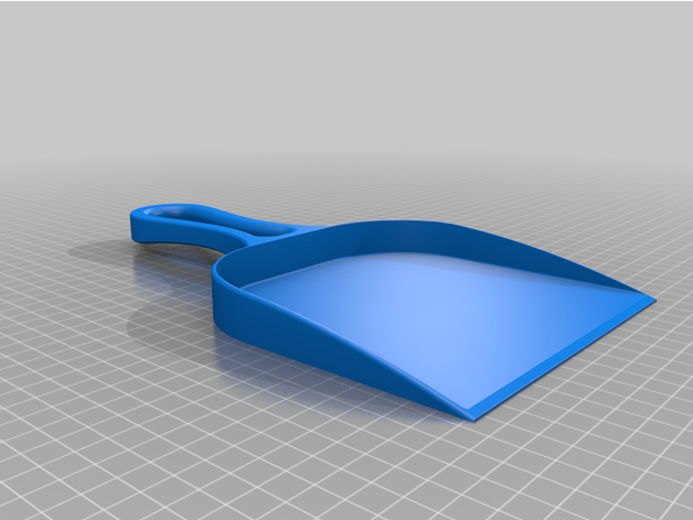 polvere padella 3D print model - Mito3D