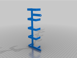 anpassbar Leistung Tafel Halter Unterstützung Ikea stuva 3d print model - Mito3D