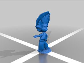 neznayka animazione figura uomini sacco 3d print model - Mito3D