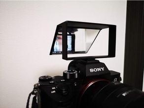 sony a7 selfie espejo 3d print model - Mito3D