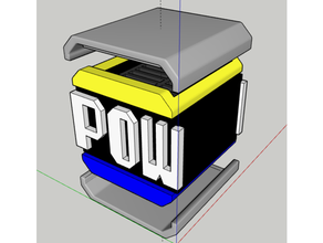 pow değiştirmek kartuş durum kılıf nintendo 3d print model - Mito3D