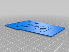 zohd dart plate 3d print model - Mito3D