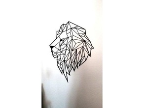 lion wall art
