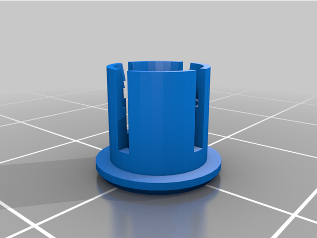 5 mm led holder 5mm electronics socket 3D print model - Mito3D