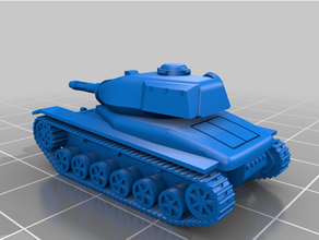 interstellar schnell Panzer strv74 Muster 3d print model - Mito3D