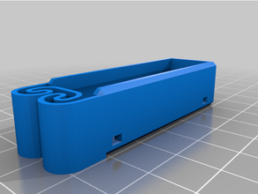 flessione aa battery titolare supporto suggerito 3d print model - Mito3D
