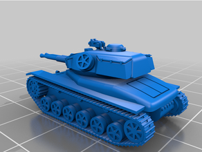 Eradikator Panzer strv74 Muster 3d print model - Mito3D