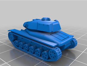 yıldızlararası plazma tank strv74 Desen 3d print model - Mito3D