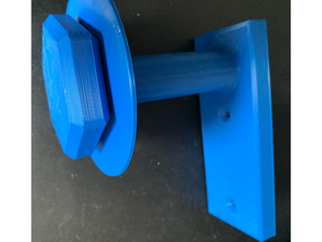filament spool wallmount 3d print model - Mito3D
